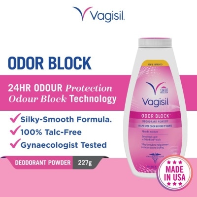 VAGISIL® Odor Block Deodorant Powder 227g