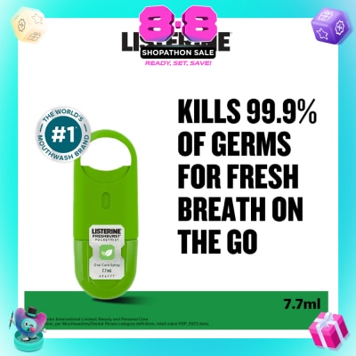 LISTERINE - Listerine Freshburst Pocketmist Oral Care Mouth Spray 7.7ml