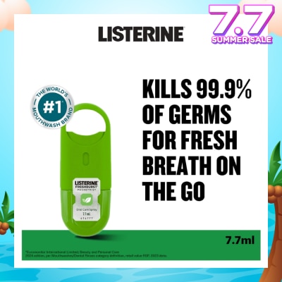 LISTERINE Listerine Freshburst Pocketmist Oral Care Mouth Spray 7.7ml