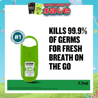 LISTERINE - Listerine Freshburst Pocketmist Oral Care Mouth Spray 7.7ml