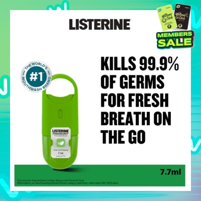 LISTERINE Listerine Freshburst Pocketmist Oral Care Mouth Spray 7.7ml