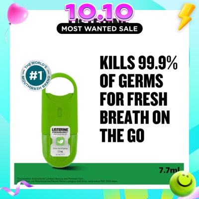 LISTERINE Listerine Freshburst Pocketmist Oral Care Mouth Spray 7.7ml image