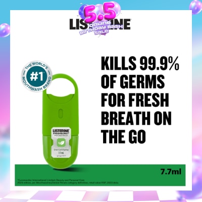 LISTERINE - Listerine Freshburst Pocketmist Oral Care Mouth Spray 7.7ml