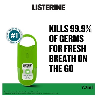 LISTERINE Listerine Freshburst Pocketmist Oral Care Mouth Spray 7.7ml