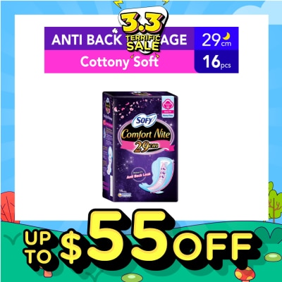 SOFY Body Fit Night Slim Wing 29cm 16s