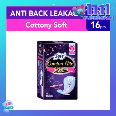 SOFY Body Fit Night Slim Wing 29cm 16s