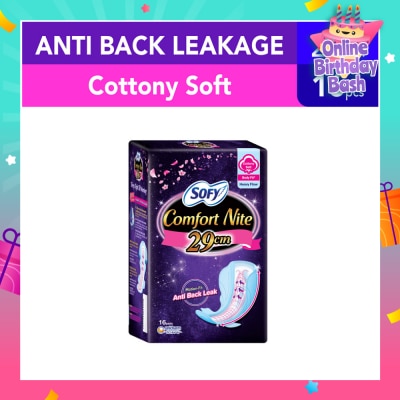 SOFY Body Fit Night Slim Wing 29cm 16s