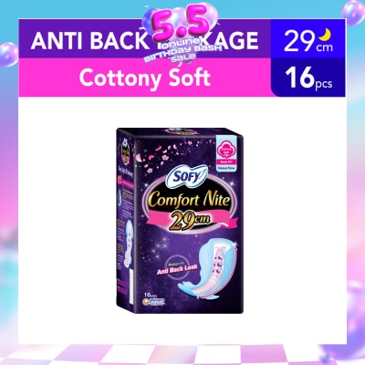 SOFY - Body Fit Night Slim Wing 29cm 16s