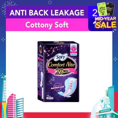 SOFY Body Fit Night Slim Wing 29cm 16s