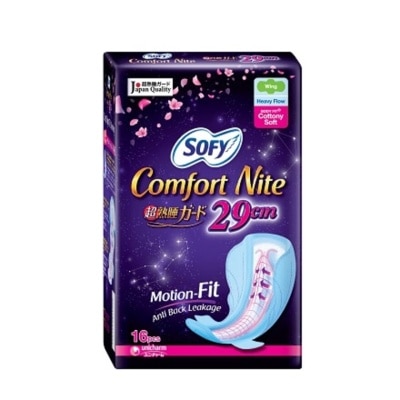 SOFY Body Fit Night Slim Wing 29cm 16s