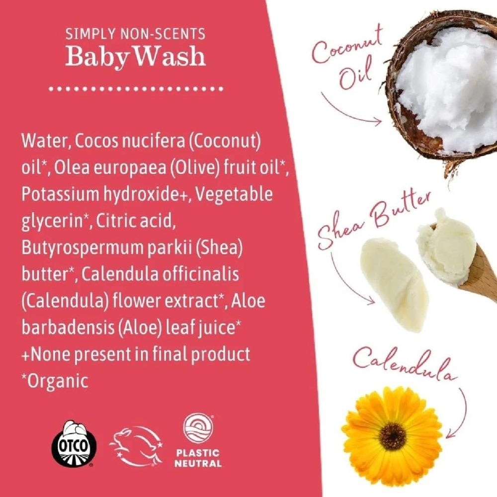 Simply Non-Scents Baby Wash 1000ml