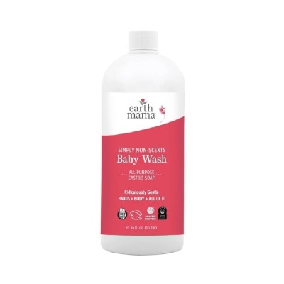 MAMA EARTH - Simply Non-Scents Baby Wash 1000ml