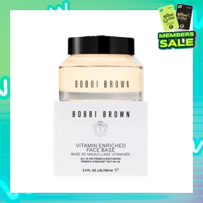 BOBBI BROWN Vitamin Enriched Face Base Moisturiser (Make Up Primer & Face Moisturizer With Vitamin B, C & E) 100ml