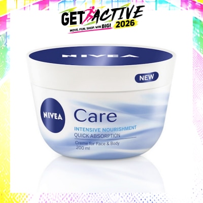 NIVEA - Care Intensive Nourishment Creme (Suitable for Face & Body) 200ml image