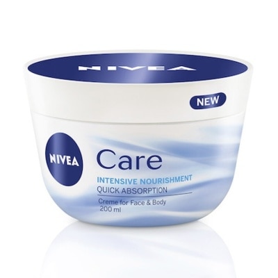 NIVEA Care Intensive Nourishment Creme (Suitable for Face & Body) 200ml