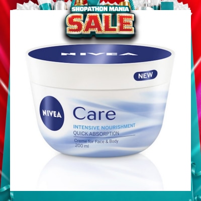 NIVEA - Care Intensive Nourishment Creme (Suitable for Face & Body) 200ml