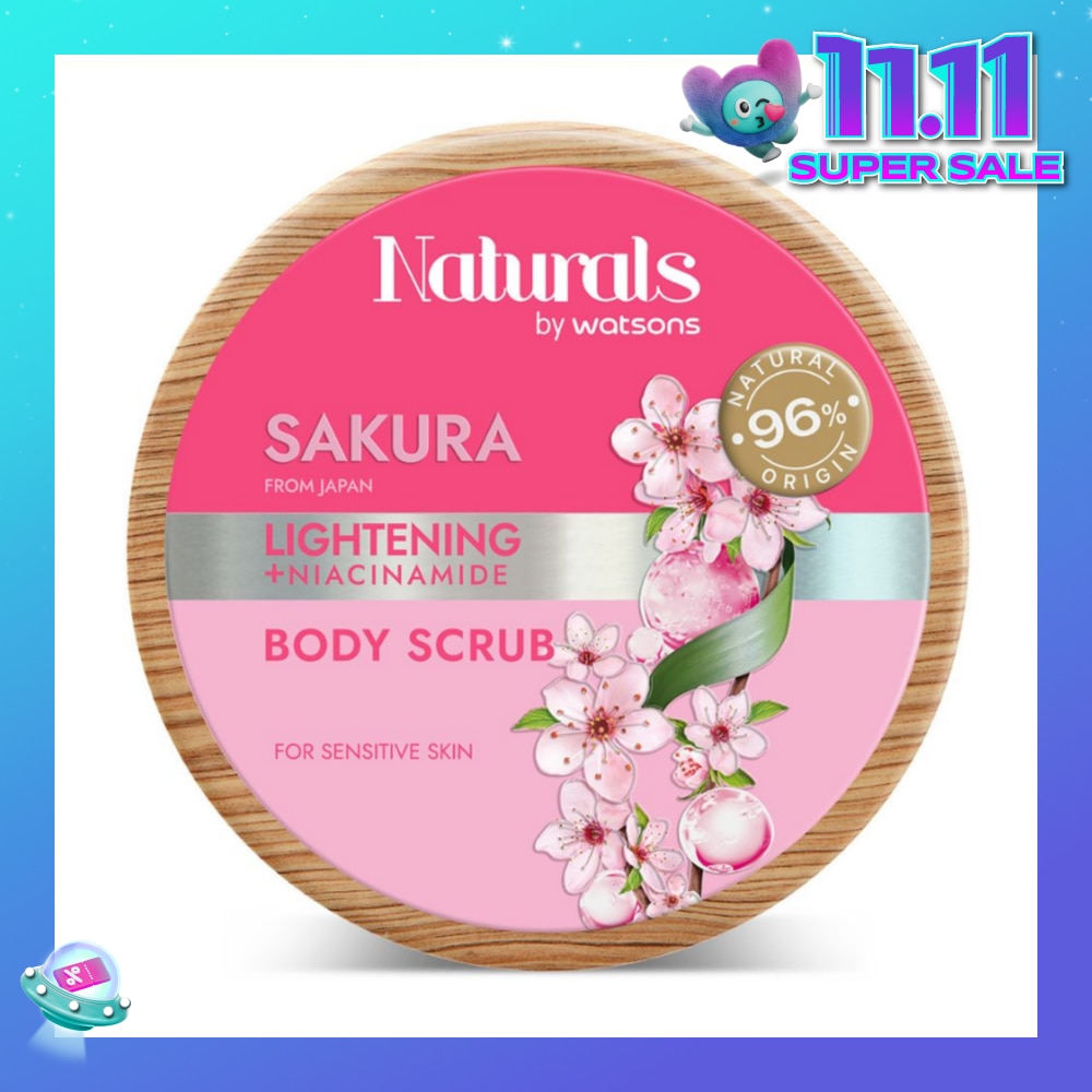 Lightening +Niacinamide Body Scrub Sakura 200g