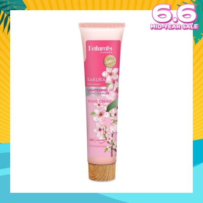 NATURALS BY WATSONS Lightening +Niacinamide Hand Cream Sakura 30ml
