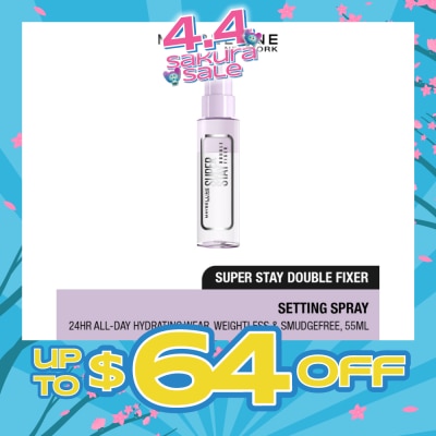 MAYBELLINE - Super Stay Double Fixer Setting Spray 55ml