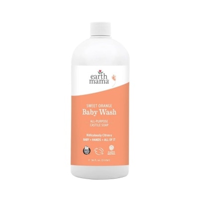 MAMA EARTH - Sweet Orange Baby Wash 1000ml
