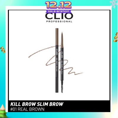 CLIO Kill Brow Slim 01 Real Brown 1s