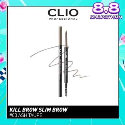 CLIO Kill Brow Slim 03 Ash Taupe 1s