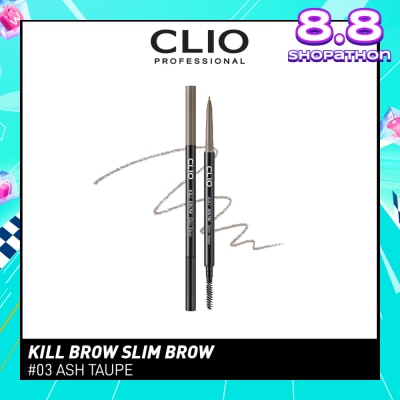 CLIO Kill Brow Slim 03 Ash Taupe 1s