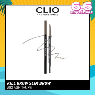CLIO Kill Brow Slim 03 Ash Taupe 1s
