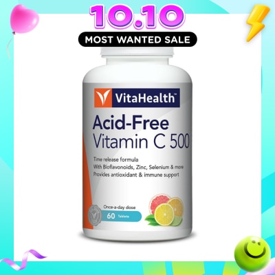 VITAHEALTH Time Released Acid Free Vitamin C 60s image