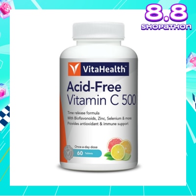 VITAHEALTH Time-Released Acid-Free Vitamin C 60s