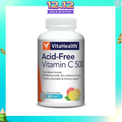 VITAHEALTH Time-Released Acid-Free Vitamin C 60s