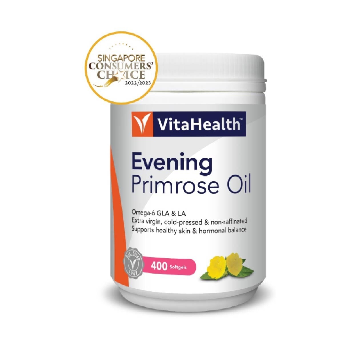 Evening Primrose Oil 1000mg 400 Capsules