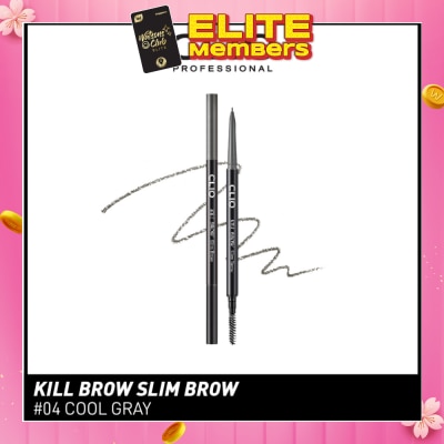 CLIO Kill Brow Slim 04 Cool Gray 1s