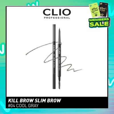 CLIO Kill Brow Slim 04 Cool Gray 1s