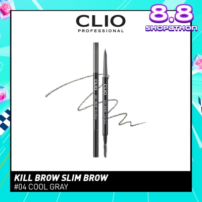 CLIO Kill Brow Slim 04 Cool Gray 1s
