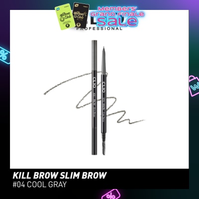 CLIO Kill Brow Slim 04 Cool Gray 1s