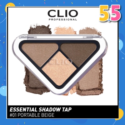 CLIO Essential Shadow Tap 01 Portable Beige 1s