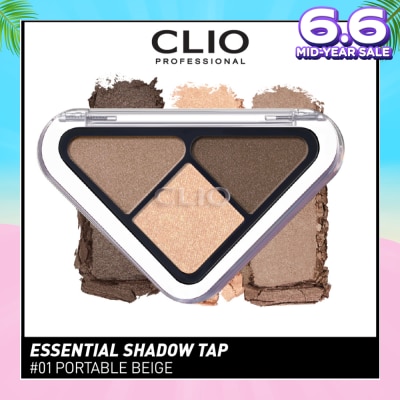 CLIO Essential Shadow Tap 01 Portable Beige 1s