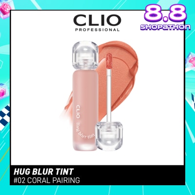 CLIO Hug Blur Tint 02 Coral Pairing 1s