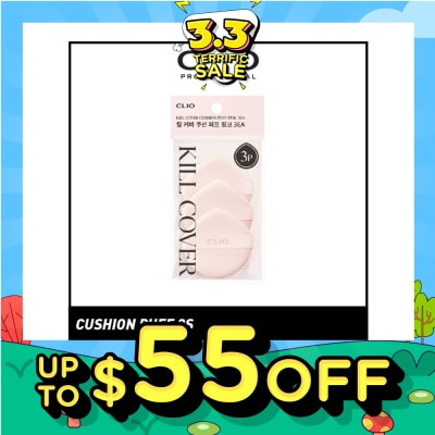 CLIO Cushion Puff 3s