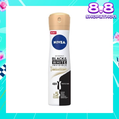 NIVEA Nivea Deo (F) Spray Invisible Black & White (Pure) 150ml