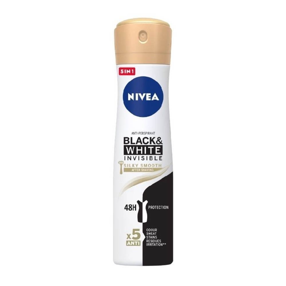Nivea Deo (F) Spray Invisible Black & White (Pure) 150ml