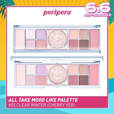 PERIPERA All Take Mood Like Palette 05 Clear Winter 1s