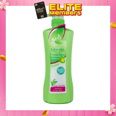 GINVERA Green Tea Pomelo Shampoo Scalp Protect (For All Hair Types) 750g