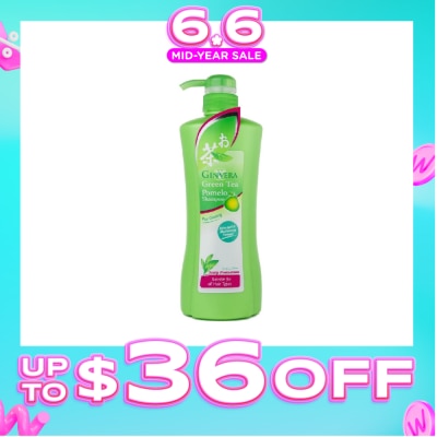 GINVERA - Green Tea Pomelo Shampoo Scalp Protect (For All Hair Types) 750g