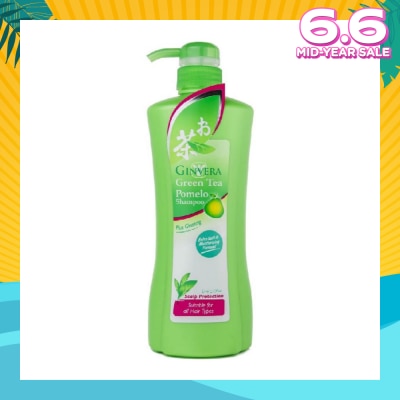 GINVERA Green Tea Pomelo Shampoo Scalp Protect (For All Hair Types) 750g