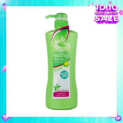 GINVERA Green Tea Pomelo Shampoo Scalp Protect (For All Hair Types) 750g