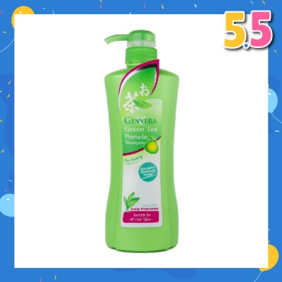 GINVERA Green Tea Pomelo Shampoo Scalp Protect (For All Hair Types) 750g