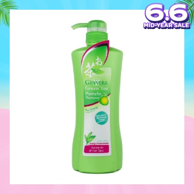 GINVERA Green Tea Pomelo Shampoo Scalp Protect (For All Hair Types) 750g