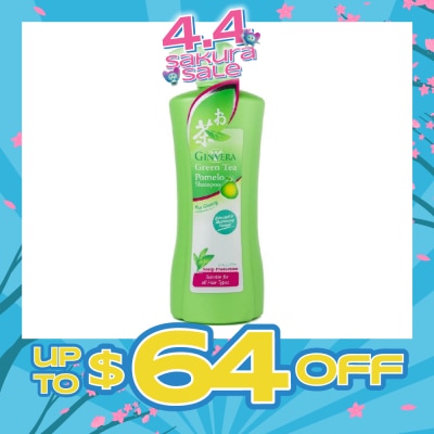 GINVERA - Green Tea Pomelo Shampoo Scalp Protect (For All Hair Types) 750g